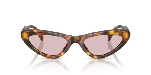 MIU MIU MU B11SU - 14L4I0 - 55 Sonnenbrillen Honig Havanna Cat Eye