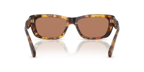 MIU MIU MU B12S - 14L20D - 56 Sonnenbrillen Honig Havanna Rechteck