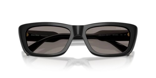 MIU MIU MU B12S - 16K80Q - 56 Sonnenbrillen Schwarz Rechteck