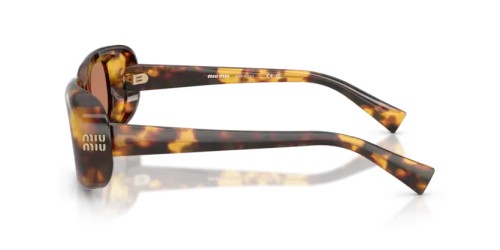 MIU MIU MU B13S - 14L90Q - 52 Sonnenbrillen Honig Havanna Rechteck