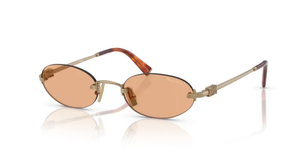 MIU MIU 0MU A54S - 7OE90X - 51 Sonnenbrillen Bronze Oval