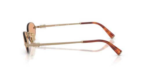 MIU MIU 0MU A54S - 7OE90X - 51 Sonnenbrillen Bronze Oval
