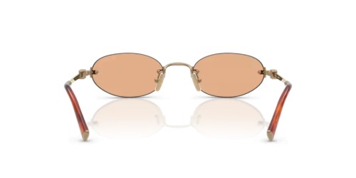 MIU MIU 0MU A54S - 7OE90X - 51 Sonnenbrillen Bronze Oval