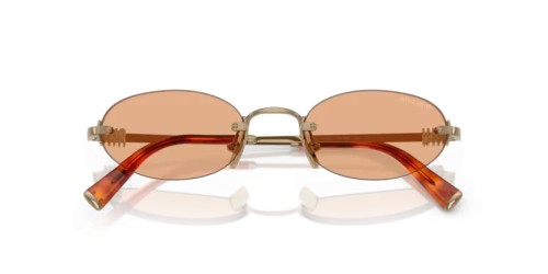 MIU MIU 0MU A54S - 7OE90X - 51 Sonnenbrillen Bronze Oval