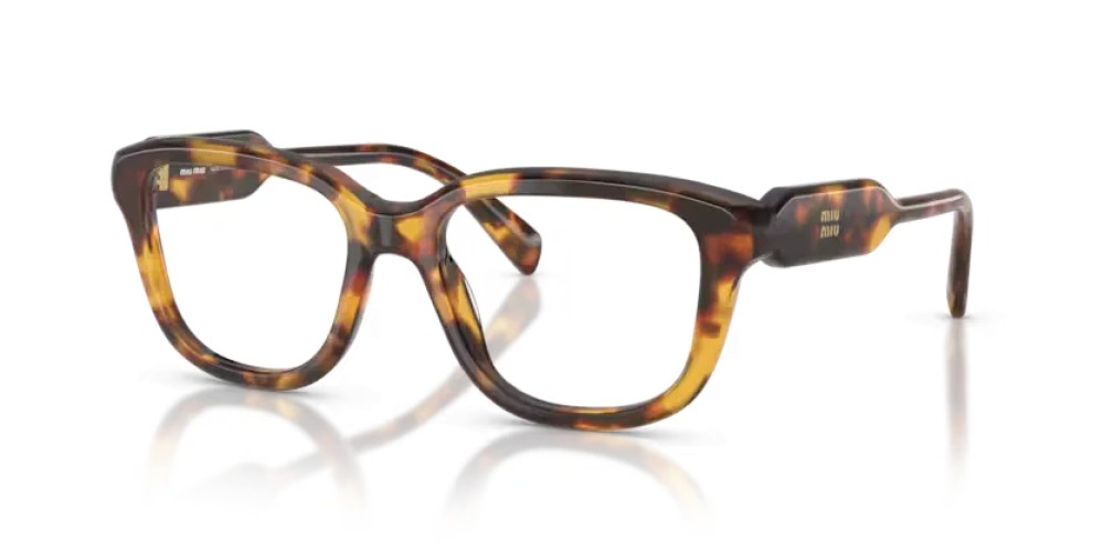 MIU MIU MU 02ZV - 14L1O1 - 53 Brillenfassungen Honig Havanna Rechteck