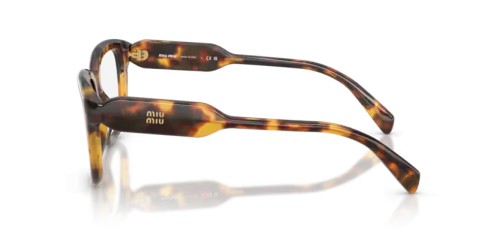 MIU MIU MU 02ZV - 14L1O1 - 53 Brillenfassungen Honig Havanna Rechteck