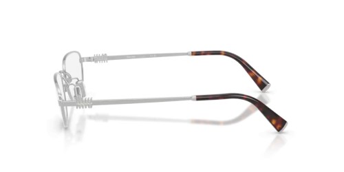 MIU MIU MU 52ZV - 1BC1O1 - 53 Brillenfassungen Silber Unregelmäßig