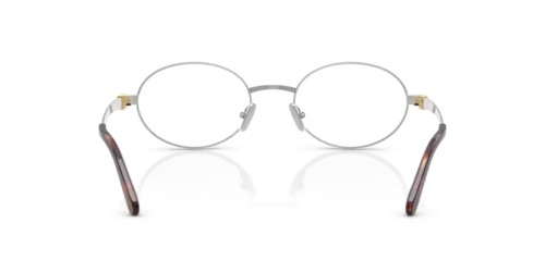 MIU MIU MU 50ZV - 1BC1O1 - 52 Brillenfassungen Silber Oval
