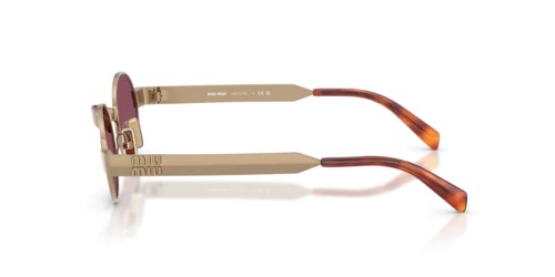 MIU MIU MU B51S - 7OE30Y - 47 Sonnenbrillen Bronze Oval