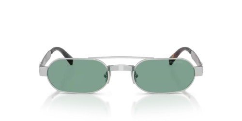 MIU MIU MU B52S - 21M40Y - 52 Sonnenbrillen Altsilber Oval