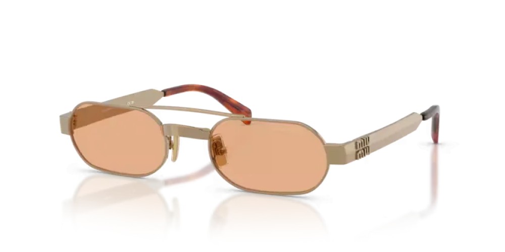 MIU MIU MU B52S - 7OE90X - 52 Sonnenbrillen Bronze Oval