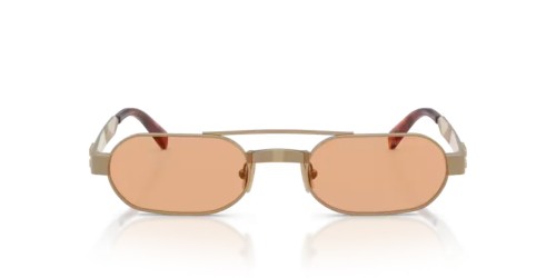 MIU MIU MU B52S - 7OE90X - 52 Sonnenbrillen Bronze Oval