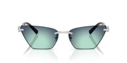 TIFFANY & CO. TF3120 - 60019S - 61 Sonnenbrillen Silber Schmetterling