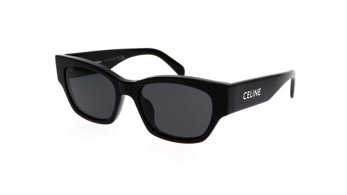 Celine CL40197U L - 01A - 54 Sonnenbrillen Schwarz Eckig