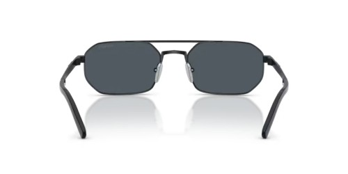PRADA PR D53S - 7AB70B - 55 Sonnenbrillen Satinschwarz Unregelmäßig