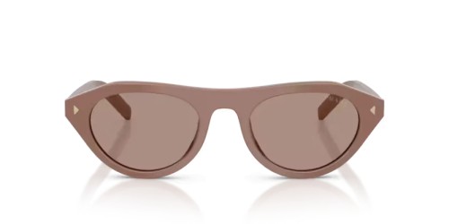 PRADA PR B15S - 28D02T - 51 Sonnenbrillen Pecan Unregelmäßig