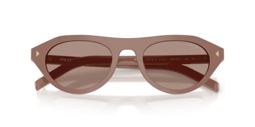 PRADA PR B15S - 28D02T - 51 Sonnenbrillen Pecan Unregelmäßig