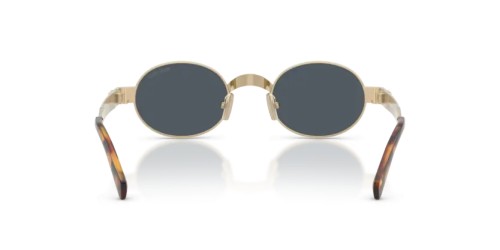 MIU MIU MU B51S - ZVN70B - 47 Sonnenbrillen Hellgold Oval