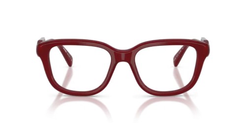MIU MIU MU 02ZV - 21I1O1 - 53 Brillenfassungen Opalrot Rechteck