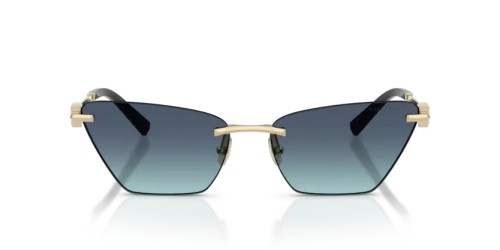 TIFFANY & CO. TF3120 - 60219S - 61 Sonnenbrillen Hellgold Schmetterling