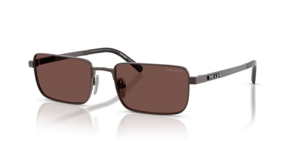 PRADA PR D54S - 22J80T - 55 Sonnenbrillen Satin Zigarre Rechteck