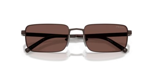 PRADA PR D54S - 22J80T - 55 Sonnenbrillen Satin Zigarre Rechteck