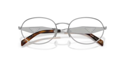 PRADA PR D53VD - 1BC1O1 - 54 Brillenfassungen Silber Oval