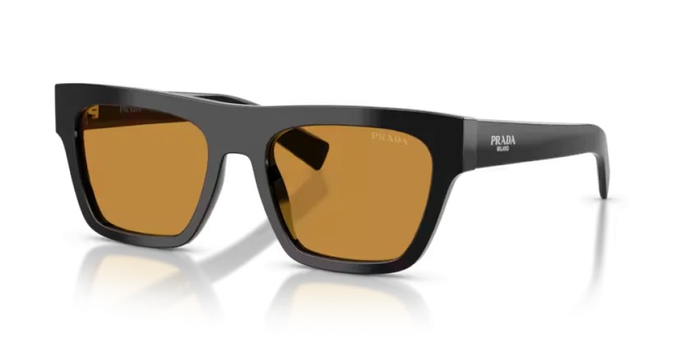PRADA PR C03S - 16K50P - 54 Sonnenbrillen Schwarz Rechteck