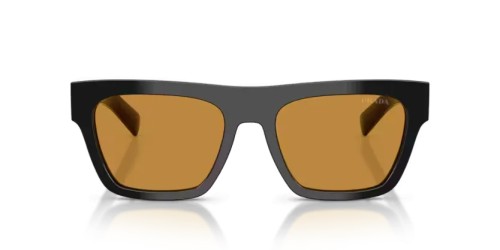 PRADA PR C03S - 16K50P - 54 Sonnenbrillen Schwarz Rechteck