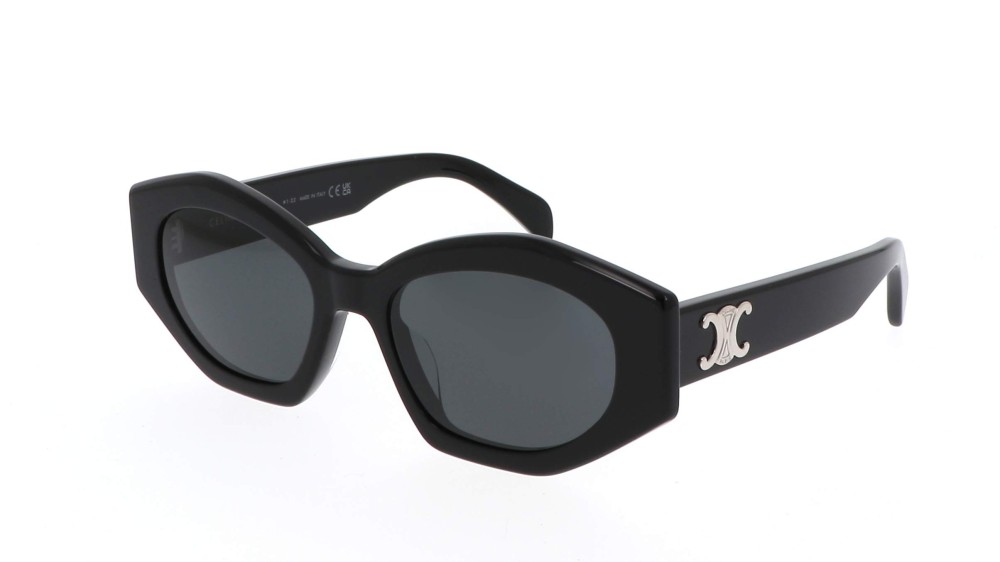 Celine CL40238U - 01A - 55 Sonnenbrillen Schwarz Cat Eye