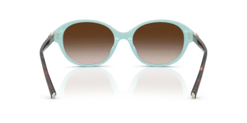 TIFFANY & CO. TF4263D - 81343B - 54 Sonnenbrillen Havanna Tiffany Blau Rund