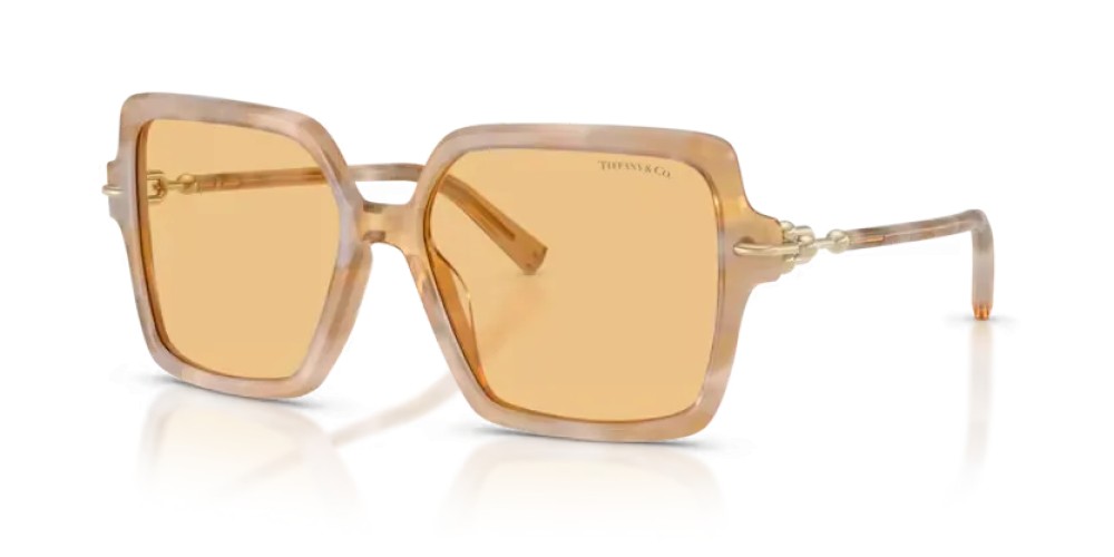TIFFANY & CO. TF4260U - 8451/7 - 57 Sonnenbrillen Padparadscha havana Eckig