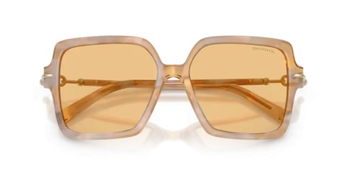 TIFFANY & CO. TF4260U - 8451/7 - 57 Sonnenbrillen Padparadscha havana Eckig