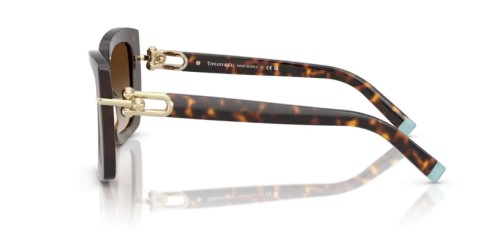 TIFFANY & CO. TF4199 - 80153B - 53 Sonnenbrillen Havanna Schmetterling