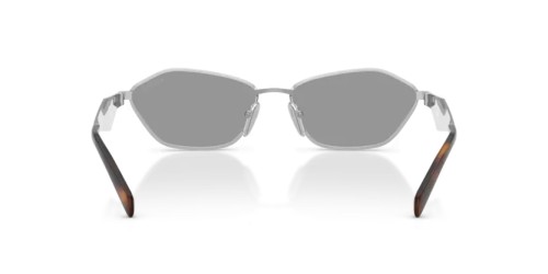 PRADA PR D50S - 1BC50Q - 57 Sonnenbrillen Silber Unregelmäßig