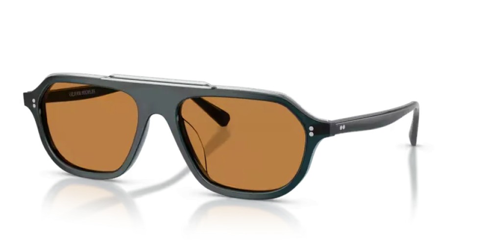 OLIVER PEOPLES OV5613SU - 181953 - 58 Sonnenbrillen Mitternachtsblaugrün Unregelmäßig