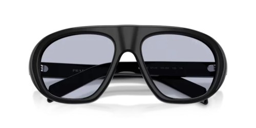 PRADA PR C05S - 16K30X - 57 Sonnenbrillen Schwarz Unregelmäßig
