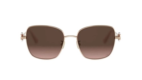 Dior DIORTRIBALES S1U - D0F2 - 55 Sonnenbrillen Roségold Abgerundet