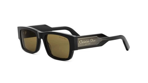 Dior CHRISTIAN DIOR LABEL S1I - 13H0 - 54 Sonnenbrillen Schwarz Rechteck