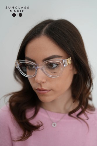 MIU MIU MU 01VV ​ - ​2AZ1O1 - ​52 Brillenfassungen Transparent