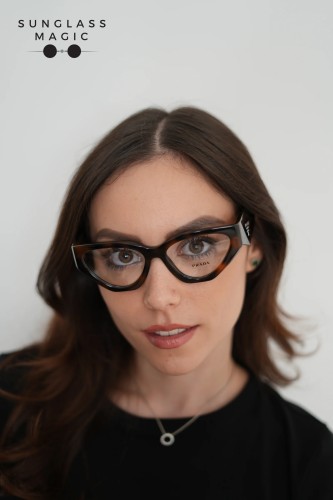 PRADA PR C07V - 20D1O1 - 54 Brillenfassungen Cat Eye