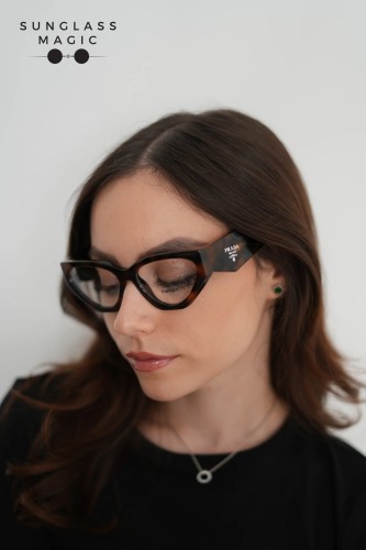 PRADA PR C07V - 20D1O1 - 54 Brillenfassungen Cat Eye