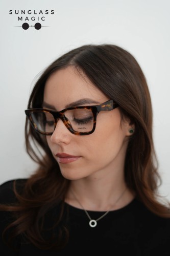 PRADA PR C10V - 14L1O1 - 54 Brillenfassungen Schmetterling