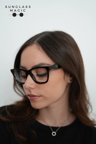PRADA PR C10V - 17N1O1 - 54 Brillenfassungen Schmetterling