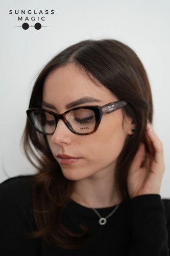 PRADA PR 19WV - 23A1O1 - 53 Brillenfassungen Cat Eye