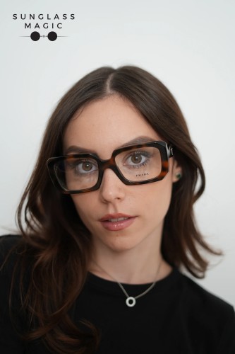 PRADA PR C09V - 20D1O1 - 53 Brillenfassungen Eckig