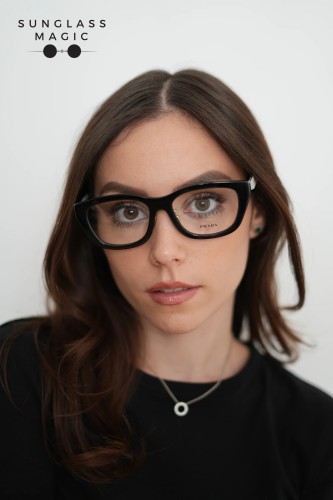 PRADA PR D11VD - 20G1O1 - 53 Brillenfassungen Schwarz