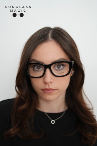 PRADA PR D11VD - 03K1O1 - 53 Brillenfassungen Schwarz