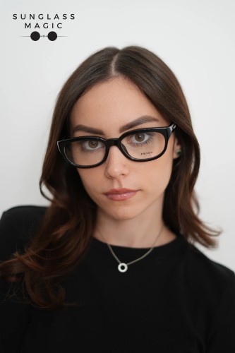PRADA PR D03VU - 16K1O1 - 54 Brillenfassungen Schwarz