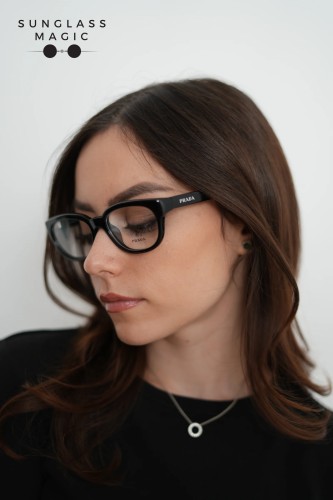 PRADA PR D03VU - 16K1O1 - 54 Brillenfassungen Schwarz